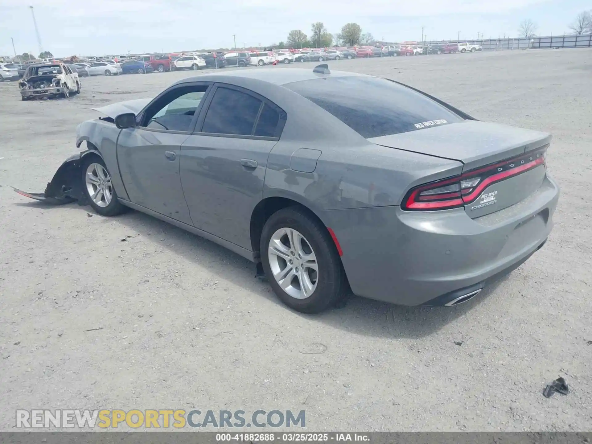 3 Фотография поврежденного автомобиля 2C3CDXBG8PH653545 DODGE CHARGER 2023