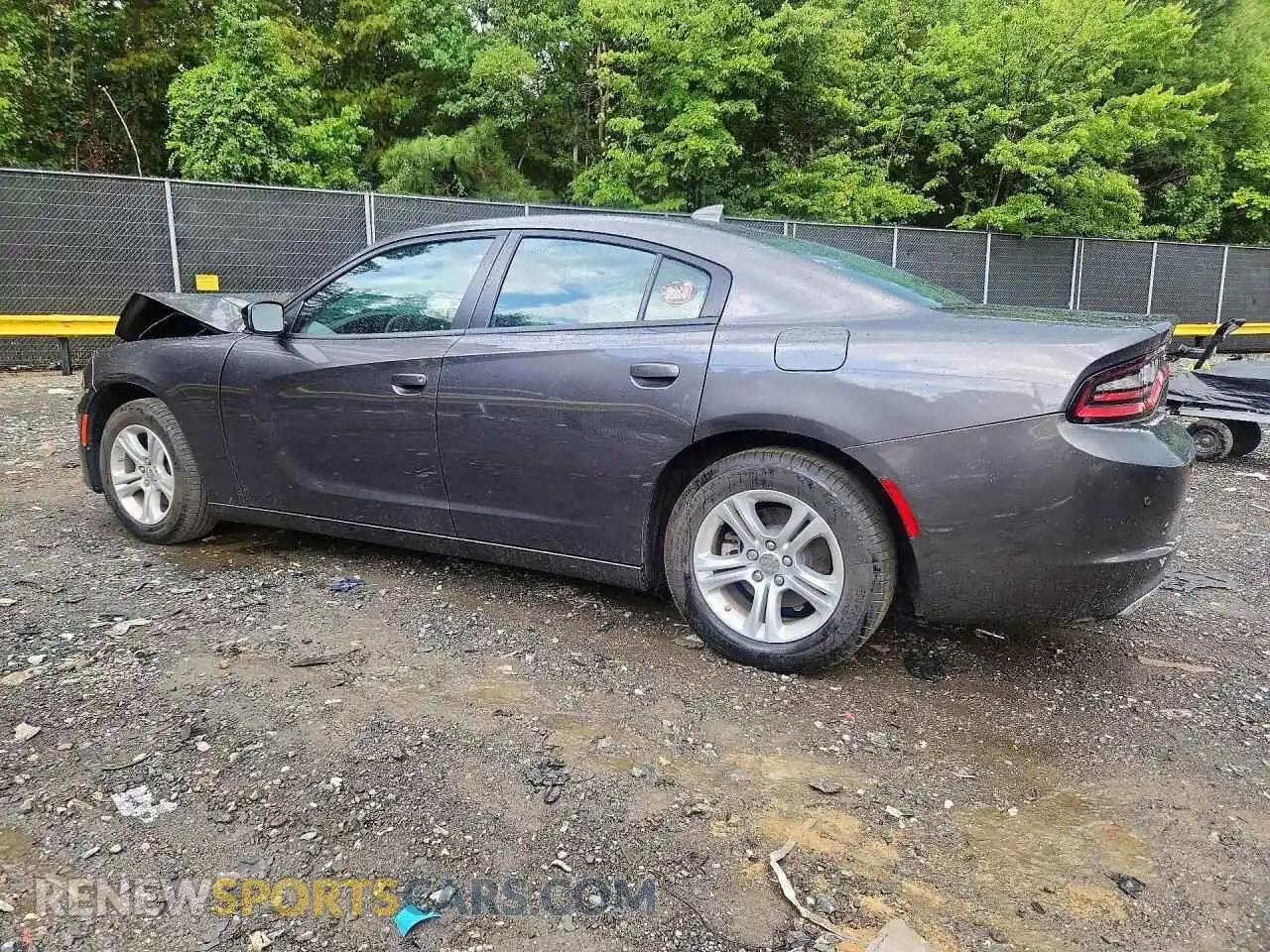 2 Фотография поврежденного автомобиля 2C3CDXBG8PH666442 DODGE CHARGER 2023