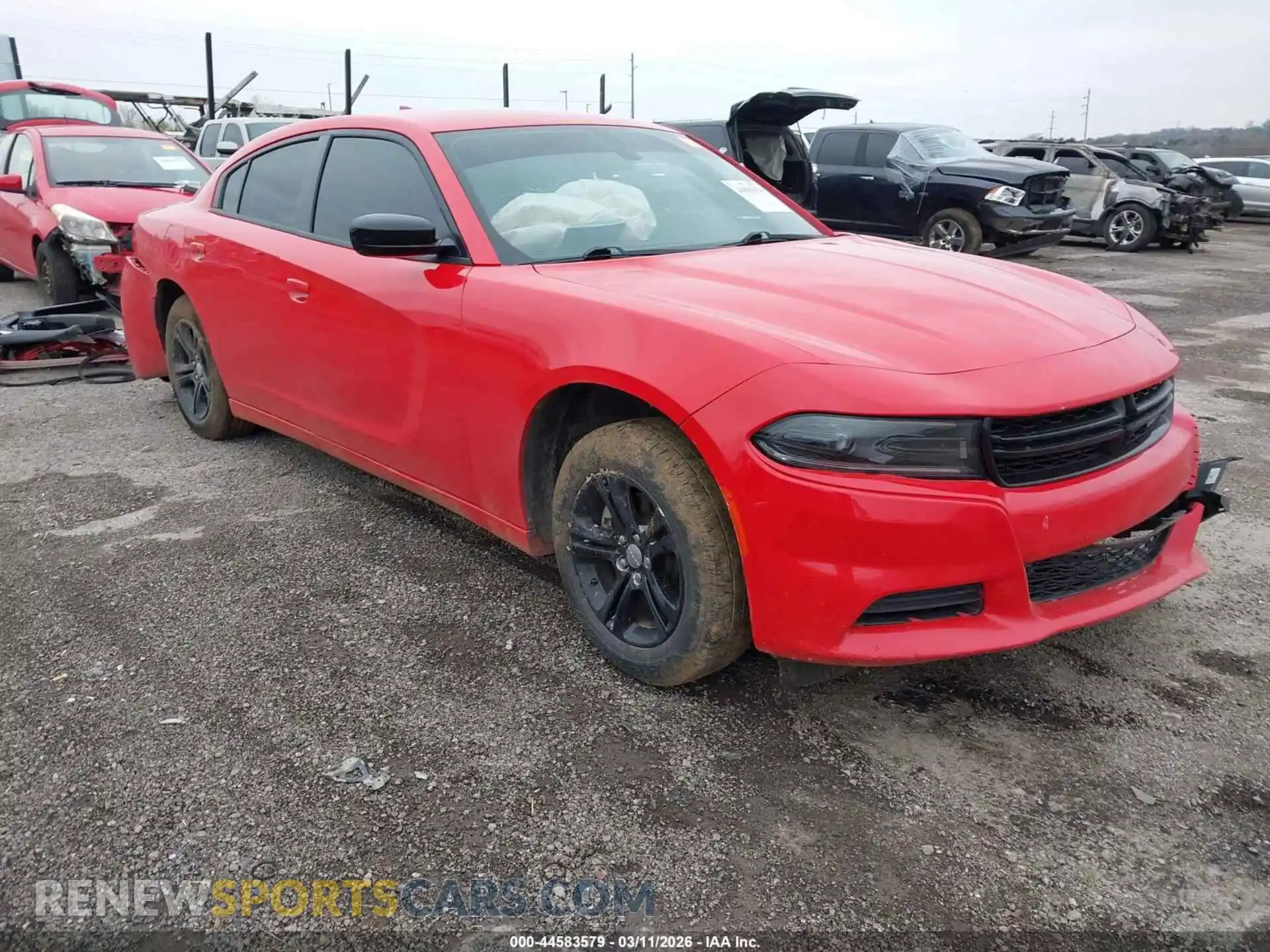 1 fotografías del automóvil dañado 2C3CDXBG8PH686724 DODGE CHARGER 2023