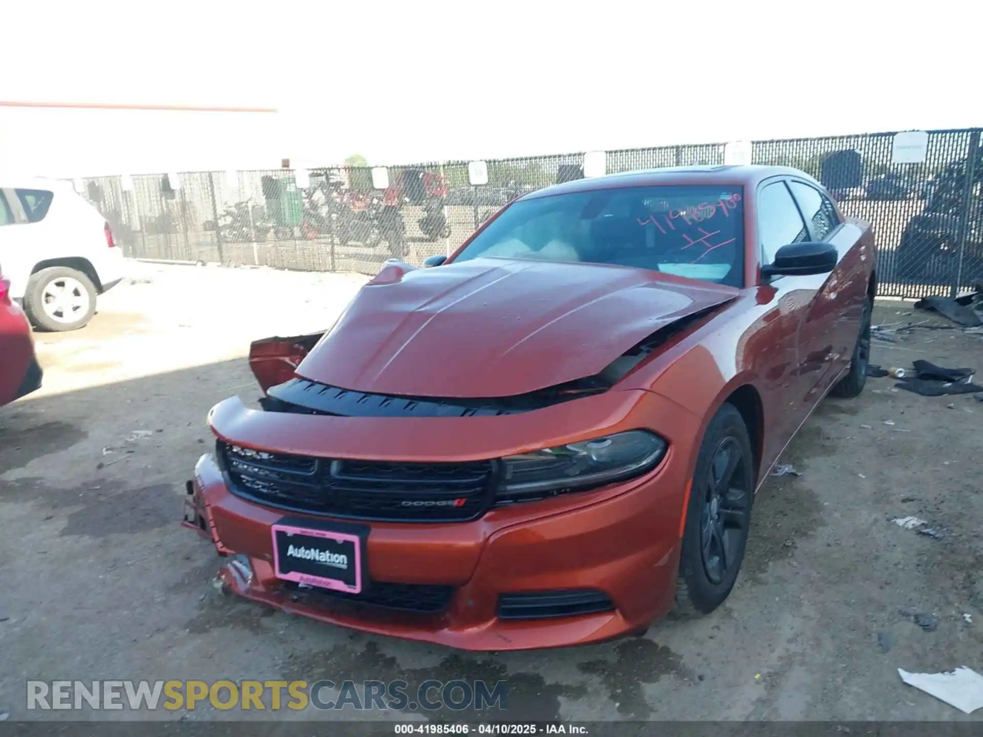 2 Photograph of a damaged car 2C3CDXBG8PH686805 DODGE CHARGER 2023