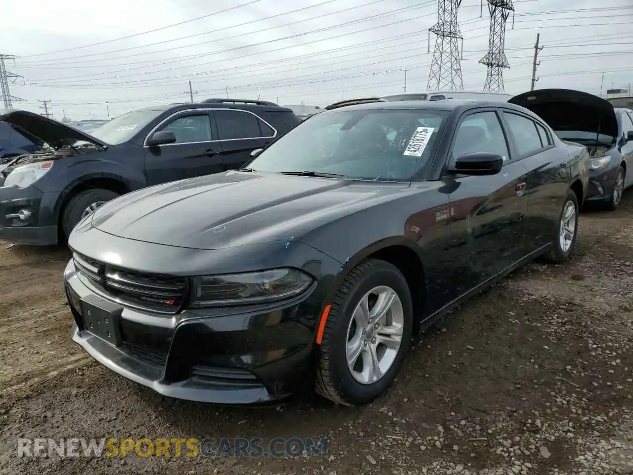 1 Фотография поврежденного автомобиля 2C3CDXBG8PH697710 DODGE CHARGER 2023