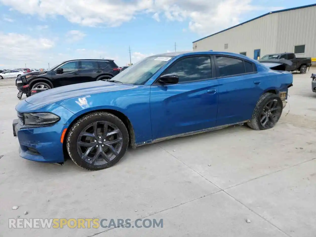 1 Photograph of a damaged car 2C3CDXBG9PH508627 DODGE CHARGER 2023