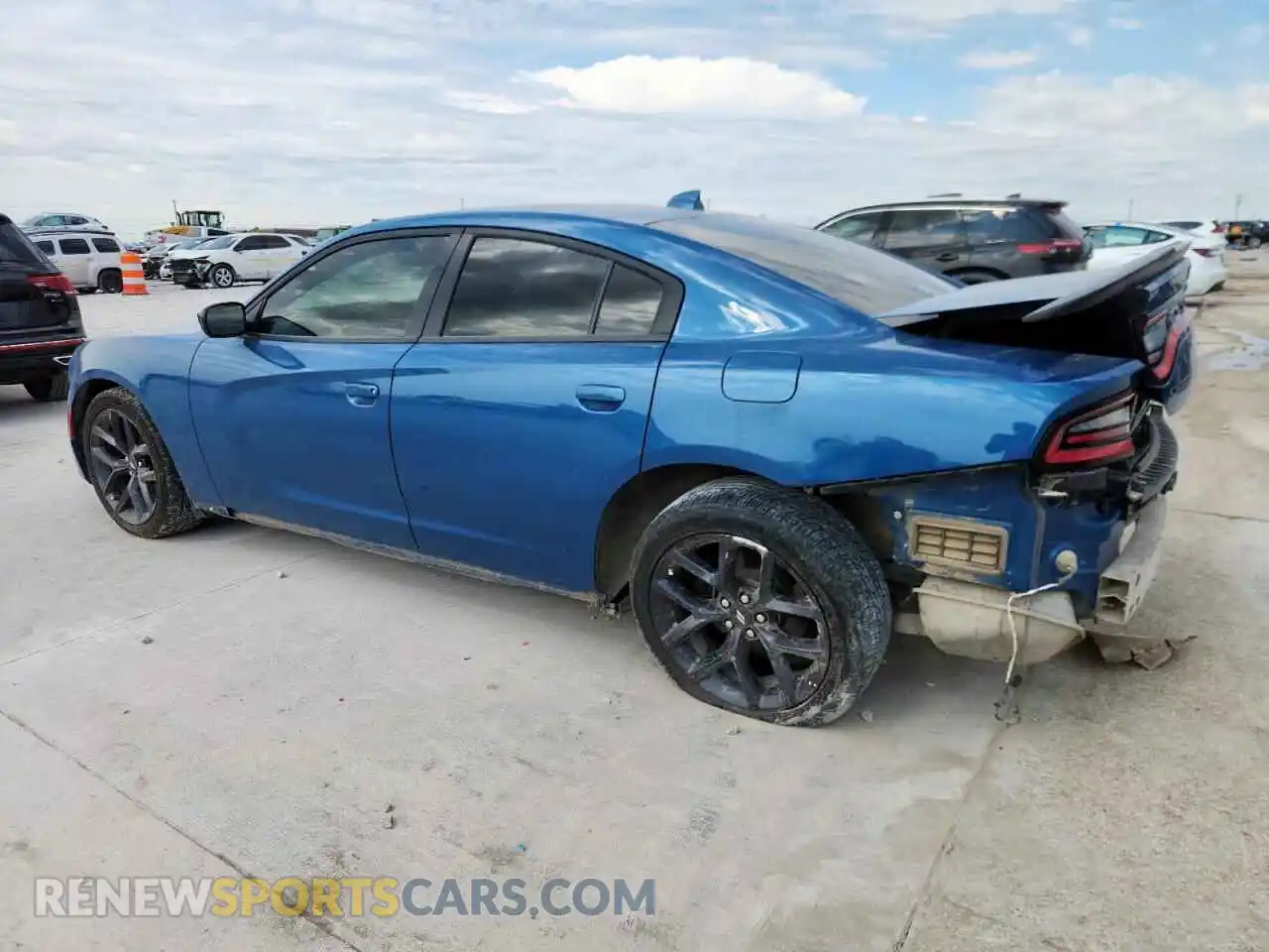 2 Photograph of a damaged car 2C3CDXBG9PH508627 DODGE CHARGER 2023