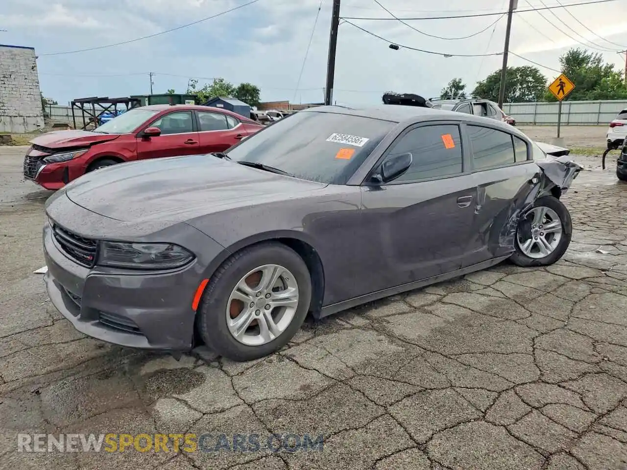 1 Фотография поврежденного автомобиля 2C3CDXBG9PH530935 DODGE CHARGER 2023