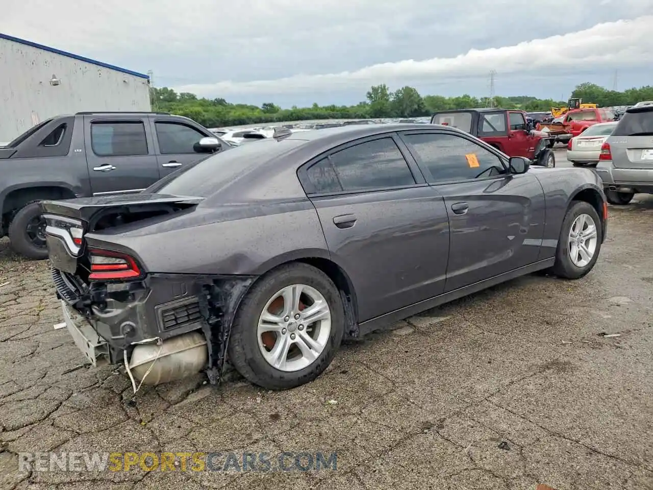 3 Фотография поврежденного автомобиля 2C3CDXBG9PH530935 DODGE CHARGER 2023