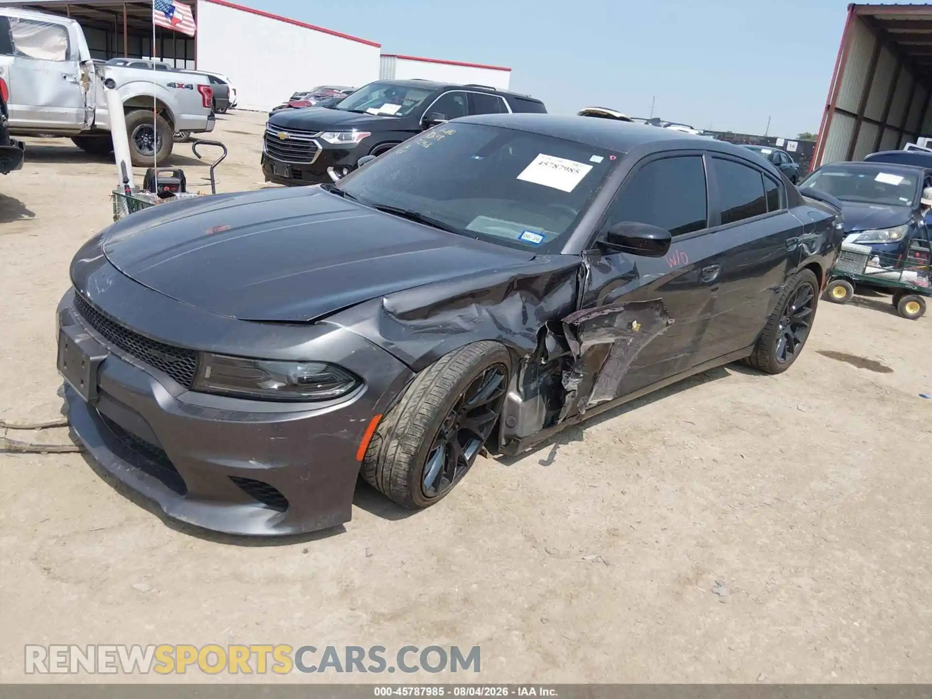 2 Photograph of a damaged car 2C3CDXBG9PH531051 DODGE CHARGER 2023