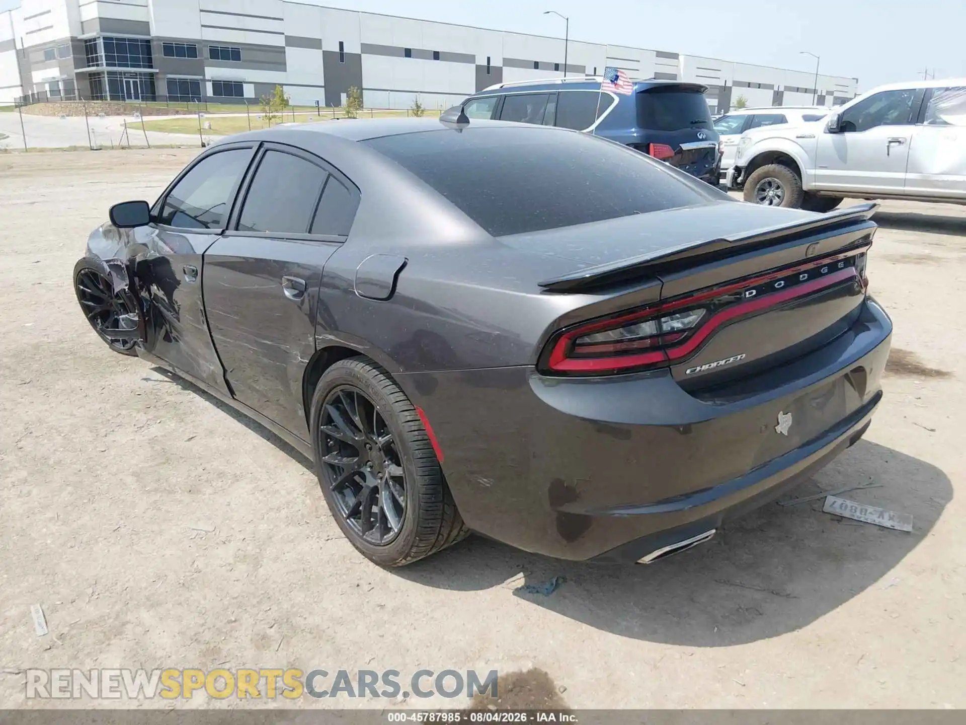3 Photograph of a damaged car 2C3CDXBG9PH531051 DODGE CHARGER 2023