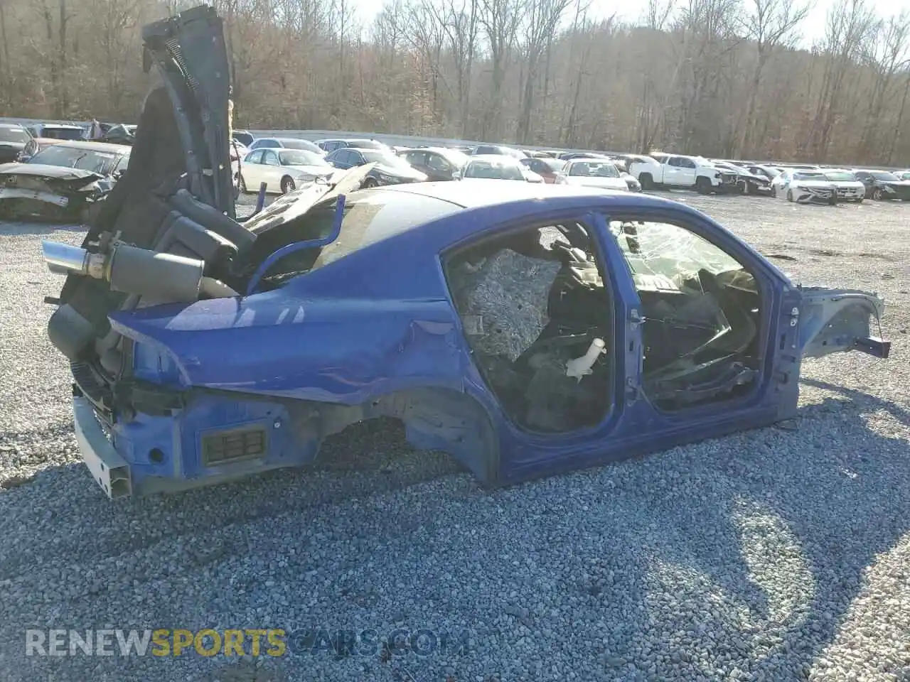 3 Photograph of a damaged car 2C3CDXBG9PH535844 DODGE CHARGER 2023