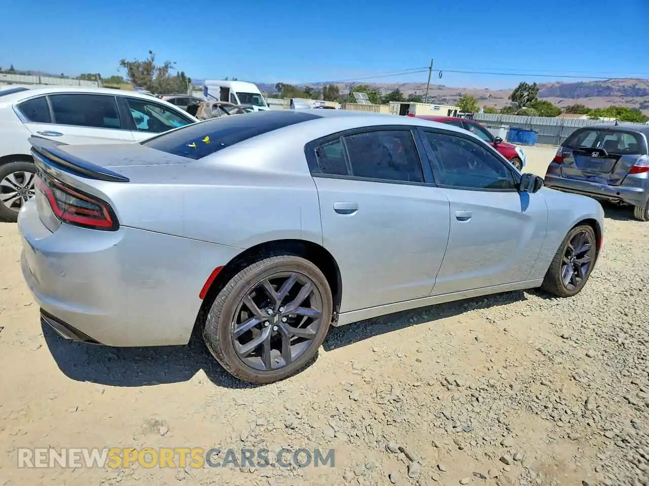 3 Photograph of a damaged car 2C3CDXBG9PH536444 DODGE CHARGER 2023