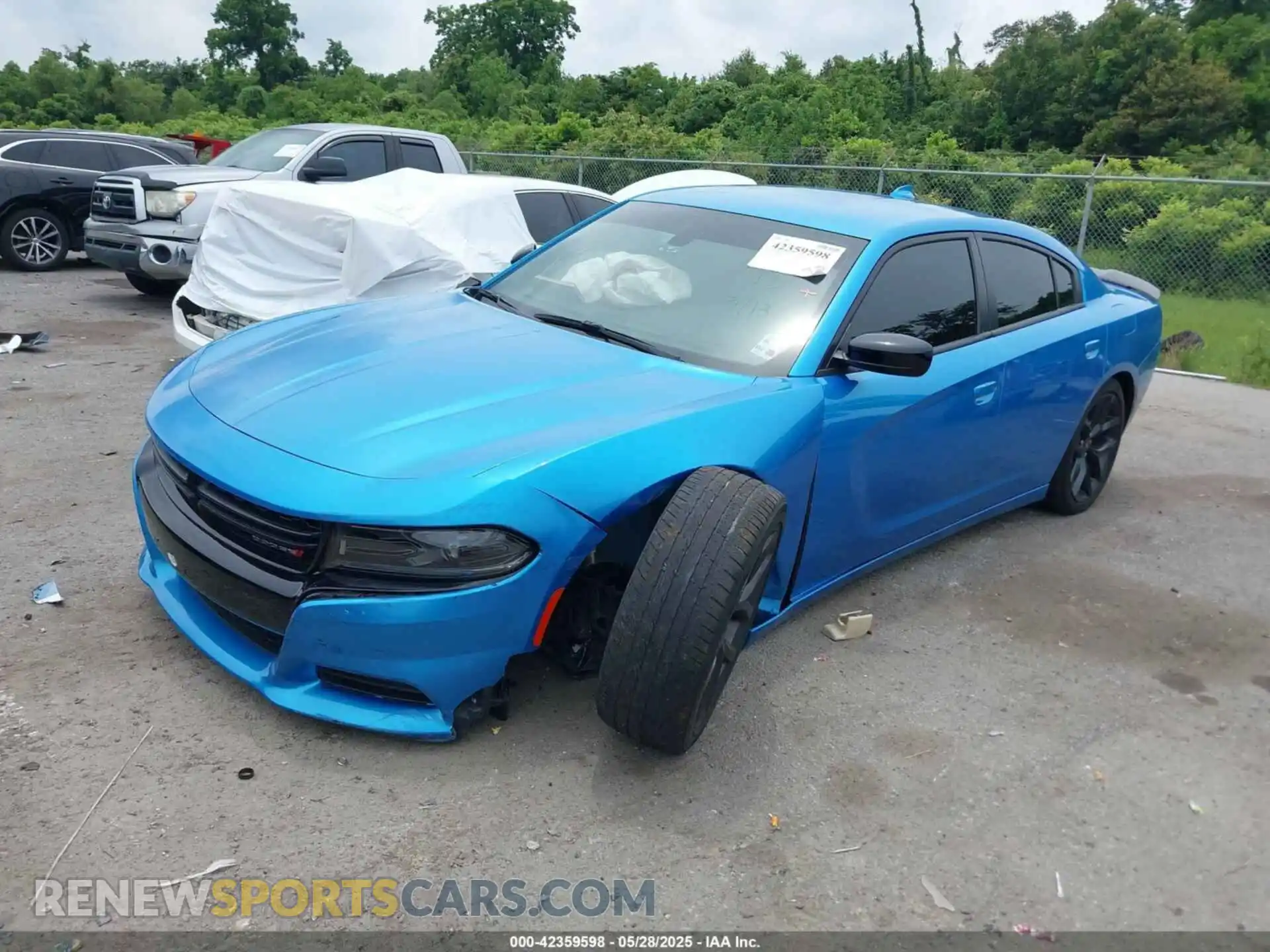2 Фотография поврежденного автомобиля 2C3CDXBG9PH561800 DODGE CHARGER 2023