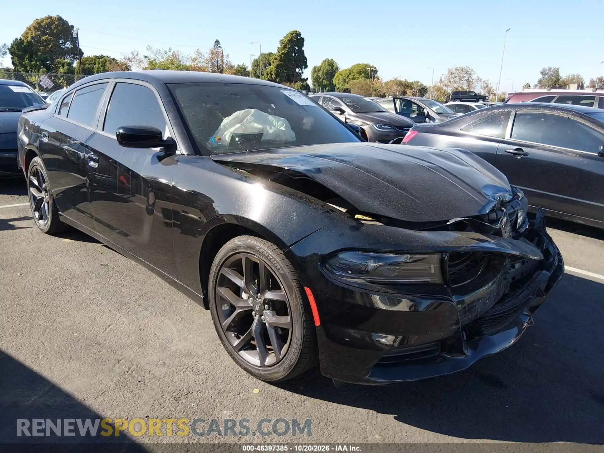 1 Photograph of a damaged car 2C3CDXBG9PH600501 DODGE CHARGER 2023