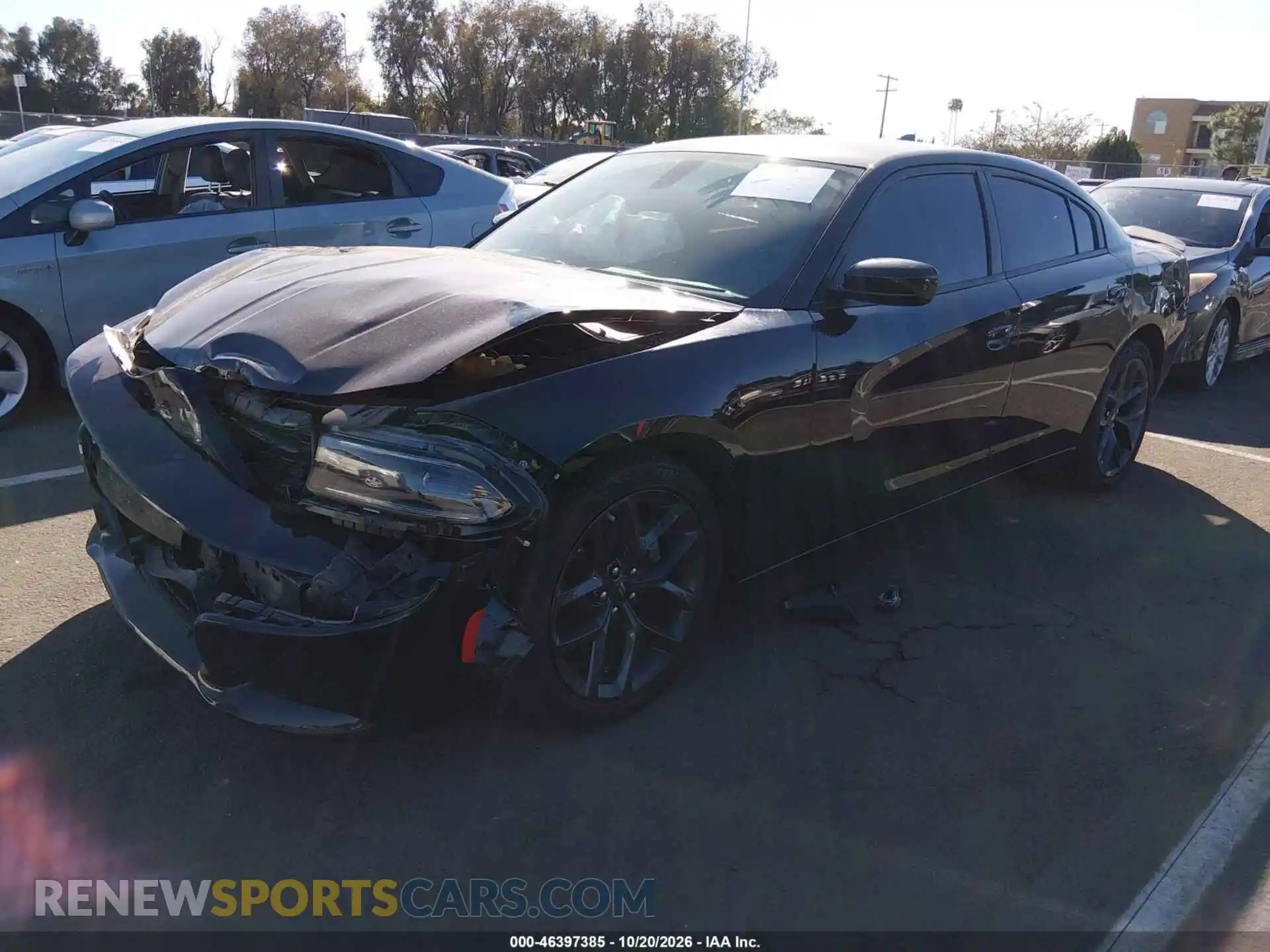 2 Photograph of a damaged car 2C3CDXBG9PH600501 DODGE CHARGER 2023