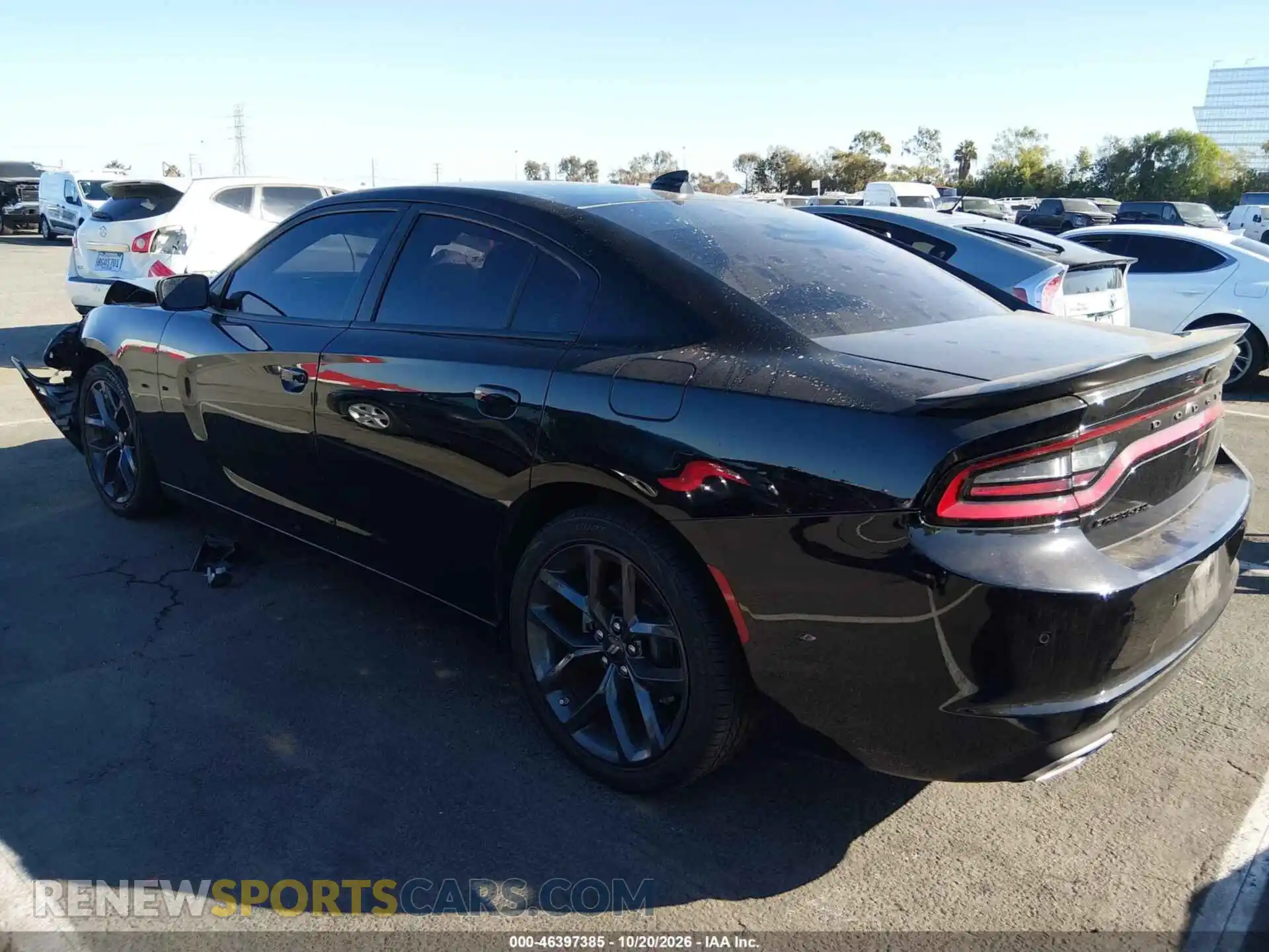 3 Photograph of a damaged car 2C3CDXBG9PH600501 DODGE CHARGER 2023