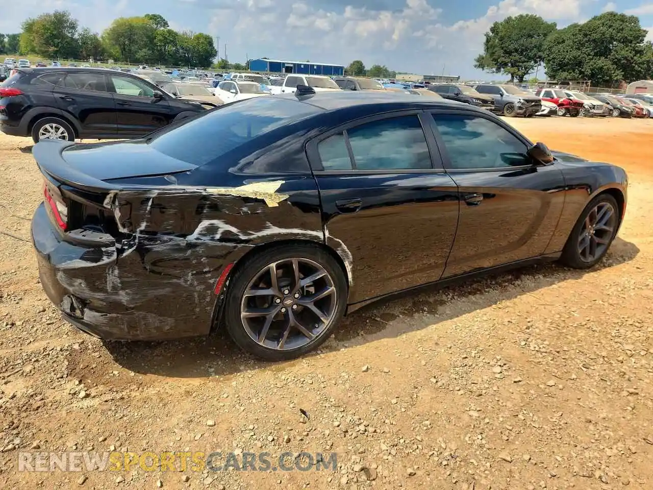 3 Photograph of a damaged car 2C3CDXBG9PH607769 DODGE CHARGER 2023