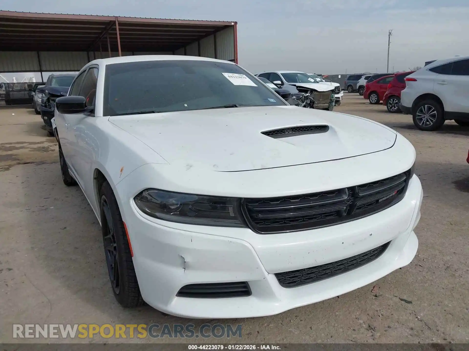 1 Photograph of a damaged car 2C3CDXBG9PH674520 DODGE CHARGER 2023
