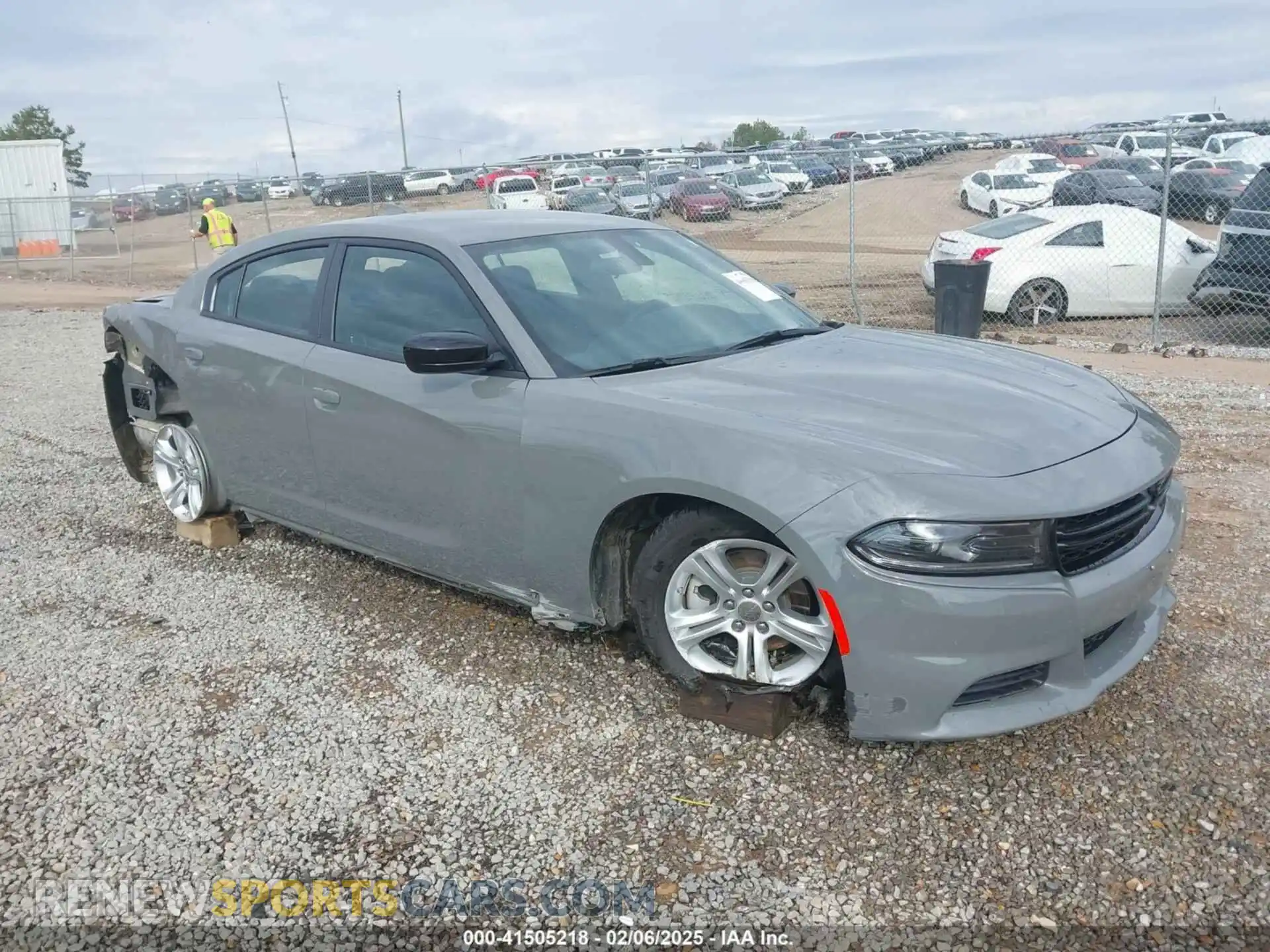 1 Photograph of a damaged car 2C3CDXBG9PH699496 DODGE CHARGER 2023