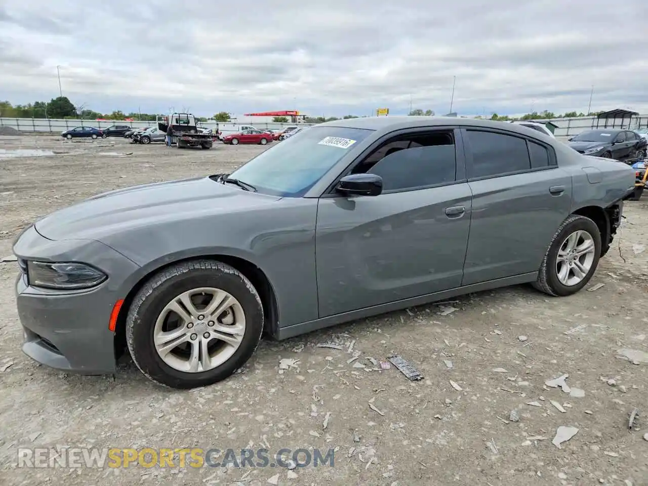 1 Photograph of a damaged car 2C3CDXBG9PH702798 DODGE CHARGER 2023