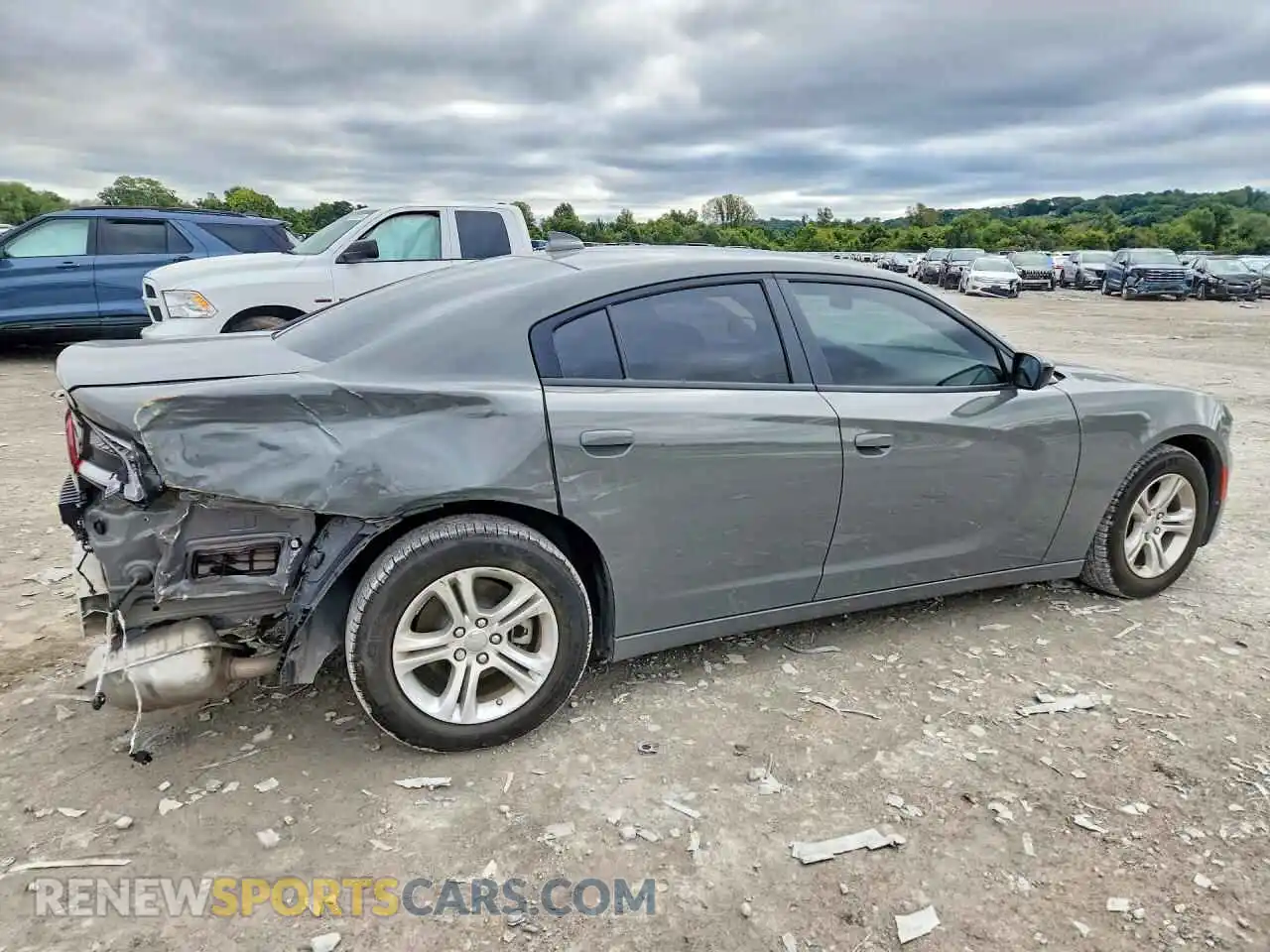 3 Photograph of a damaged car 2C3CDXBG9PH702798 DODGE CHARGER 2023