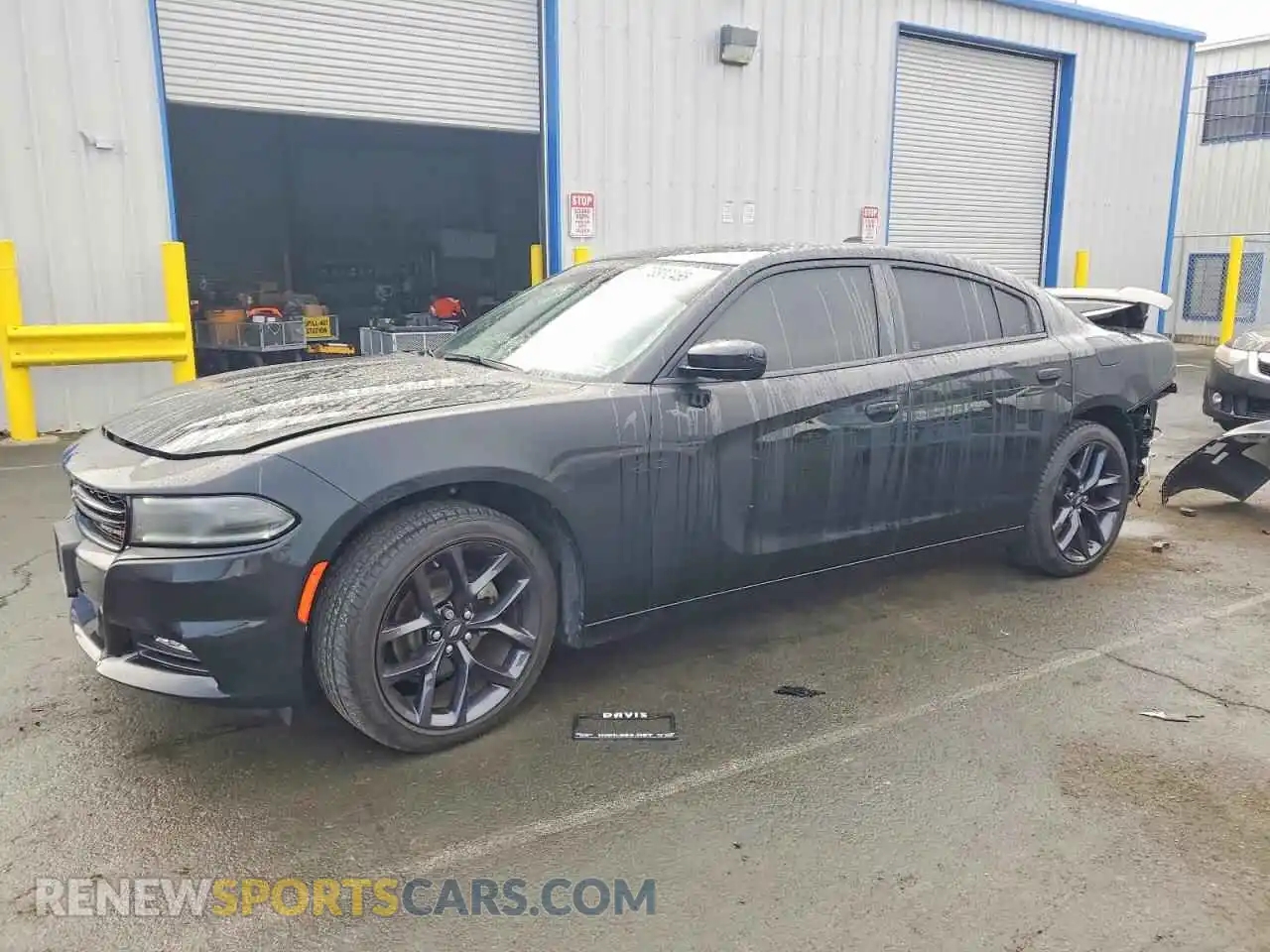 1 Photograph of a damaged car 2C3CDXBGXPH512072 DODGE CHARGER 2023