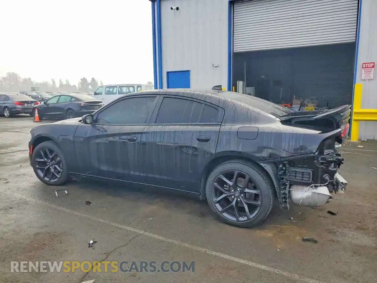 2 Photograph of a damaged car 2C3CDXBGXPH512072 DODGE CHARGER 2023