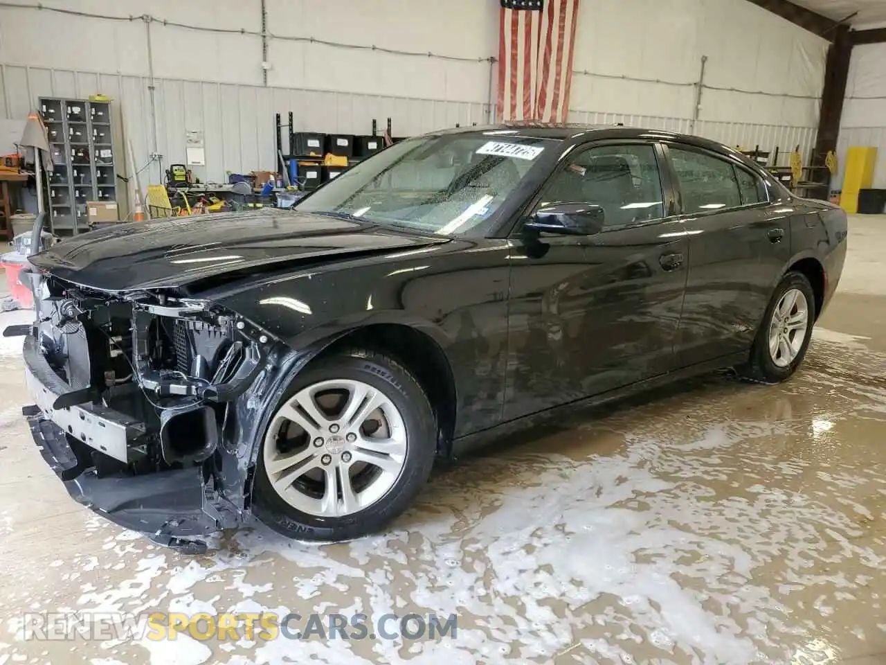 1 Photograph of a damaged car 2C3CDXBGXPH523752 DODGE CHARGER 2023