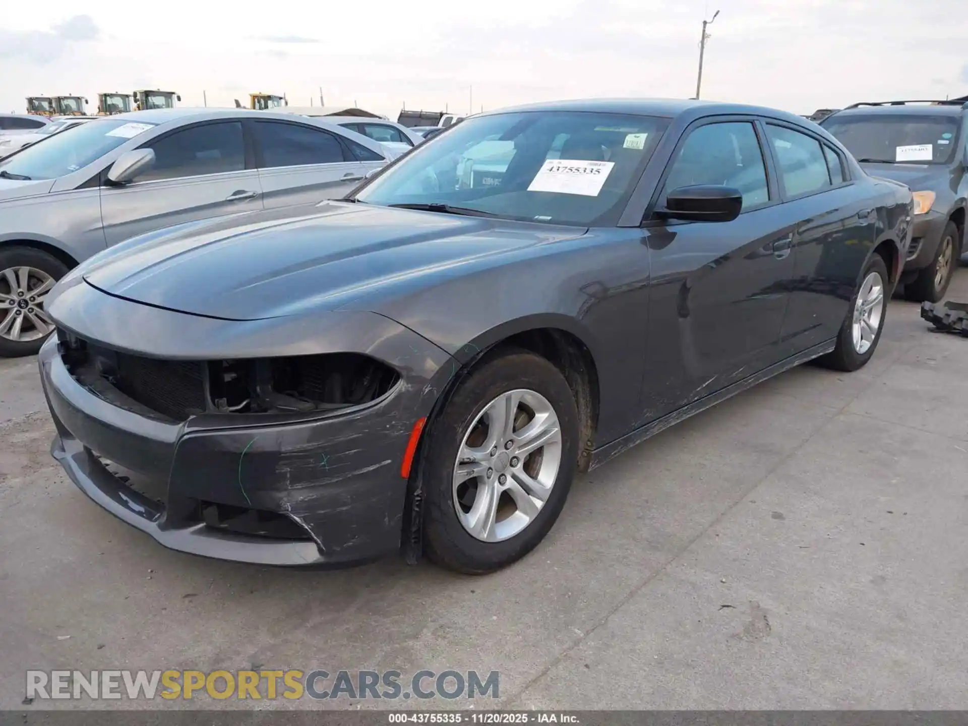 2 Photograph of a damaged car 2C3CDXBGXPH530927 DODGE CHARGER 2023