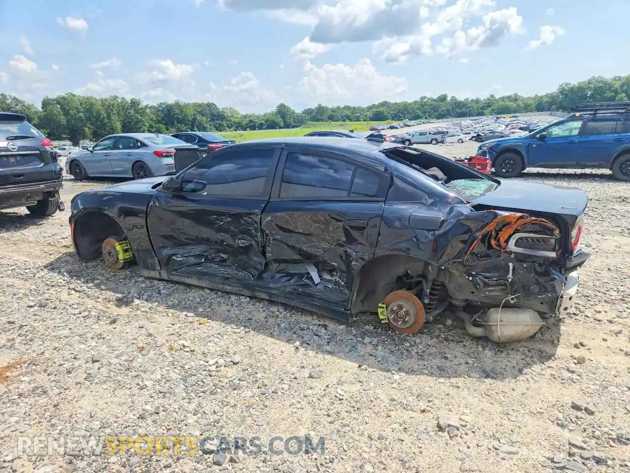 2 Photograph of a damaged car 2C3CDXBGXPH564527 DODGE CHARGER 2023