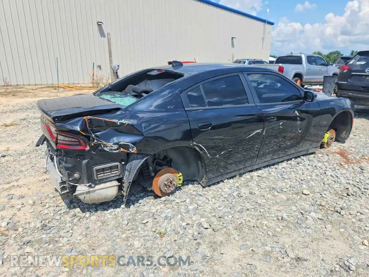 3 Photograph of a damaged car 2C3CDXBGXPH564527 DODGE CHARGER 2023