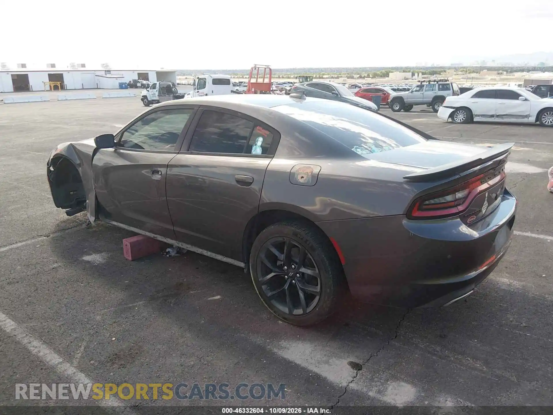 3 fotografías del automóvil dañado 2C3CDXBGXPH565046 DODGE CHARGER 2023