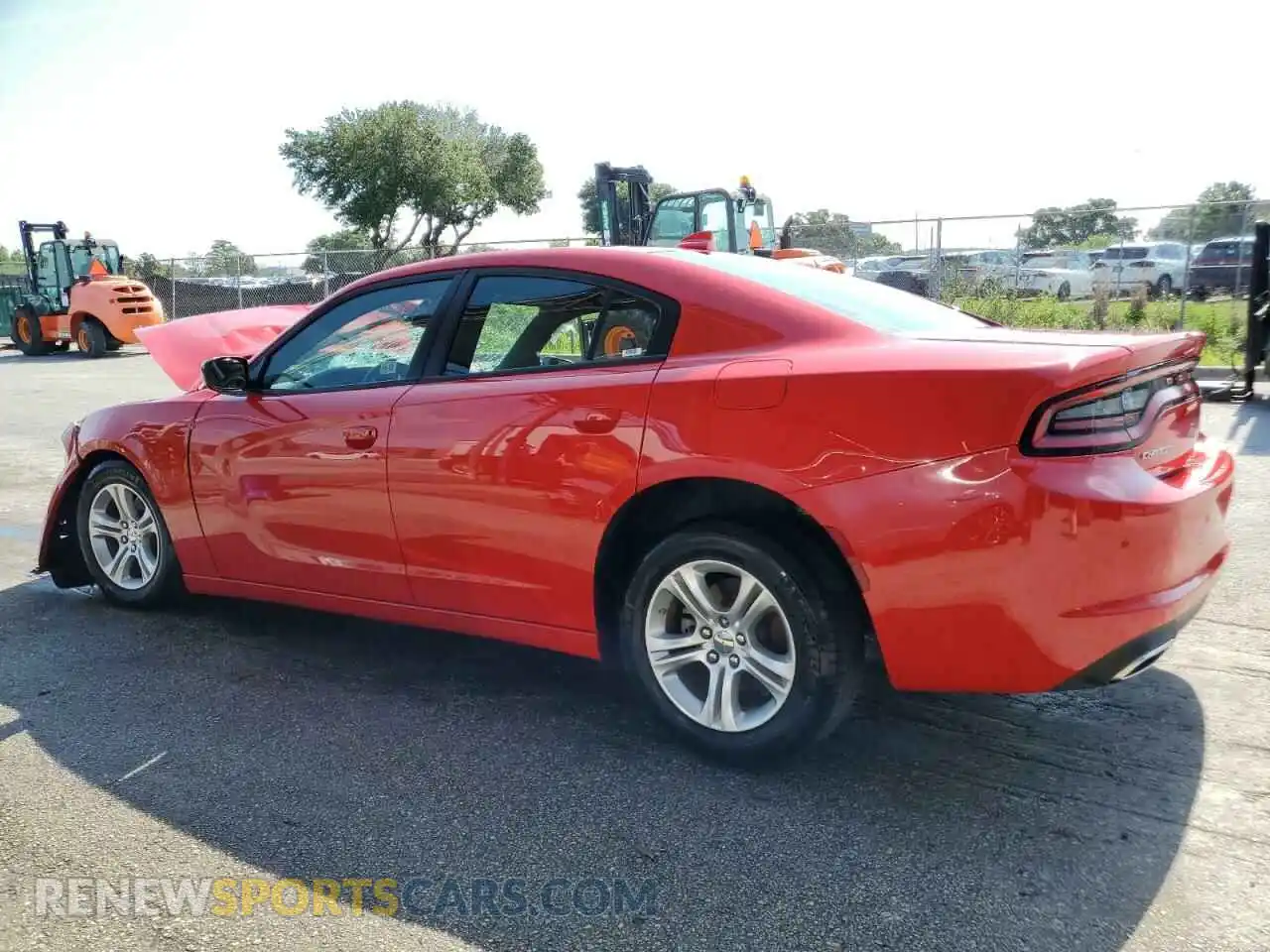 2 Photograph of a damaged car 2C3CDXBGXPH572644 DODGE CHARGER 2023