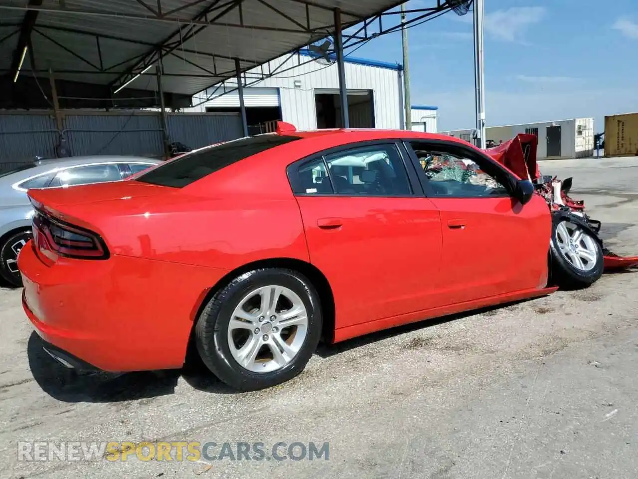 3 Photograph of a damaged car 2C3CDXBGXPH572644 DODGE CHARGER 2023