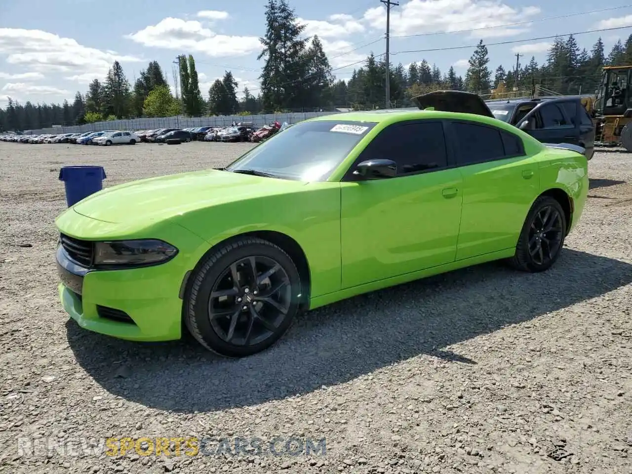 1 Photograph of a damaged car 2C3CDXBGXPH592389 DODGE CHARGER 2023