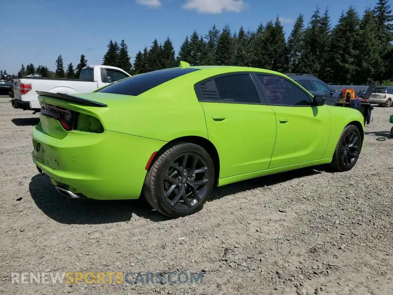 3 Photograph of a damaged car 2C3CDXBGXPH592389 DODGE CHARGER 2023