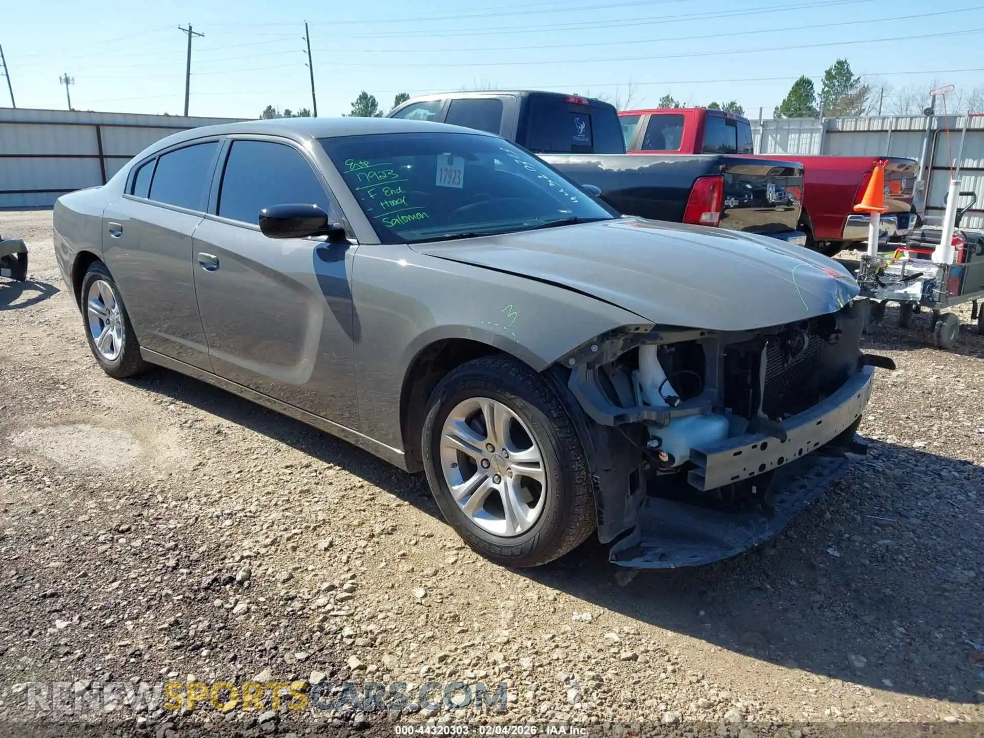 1 Photograph of a damaged car 2C3CDXBGXPH663266 DODGE CHARGER 2023