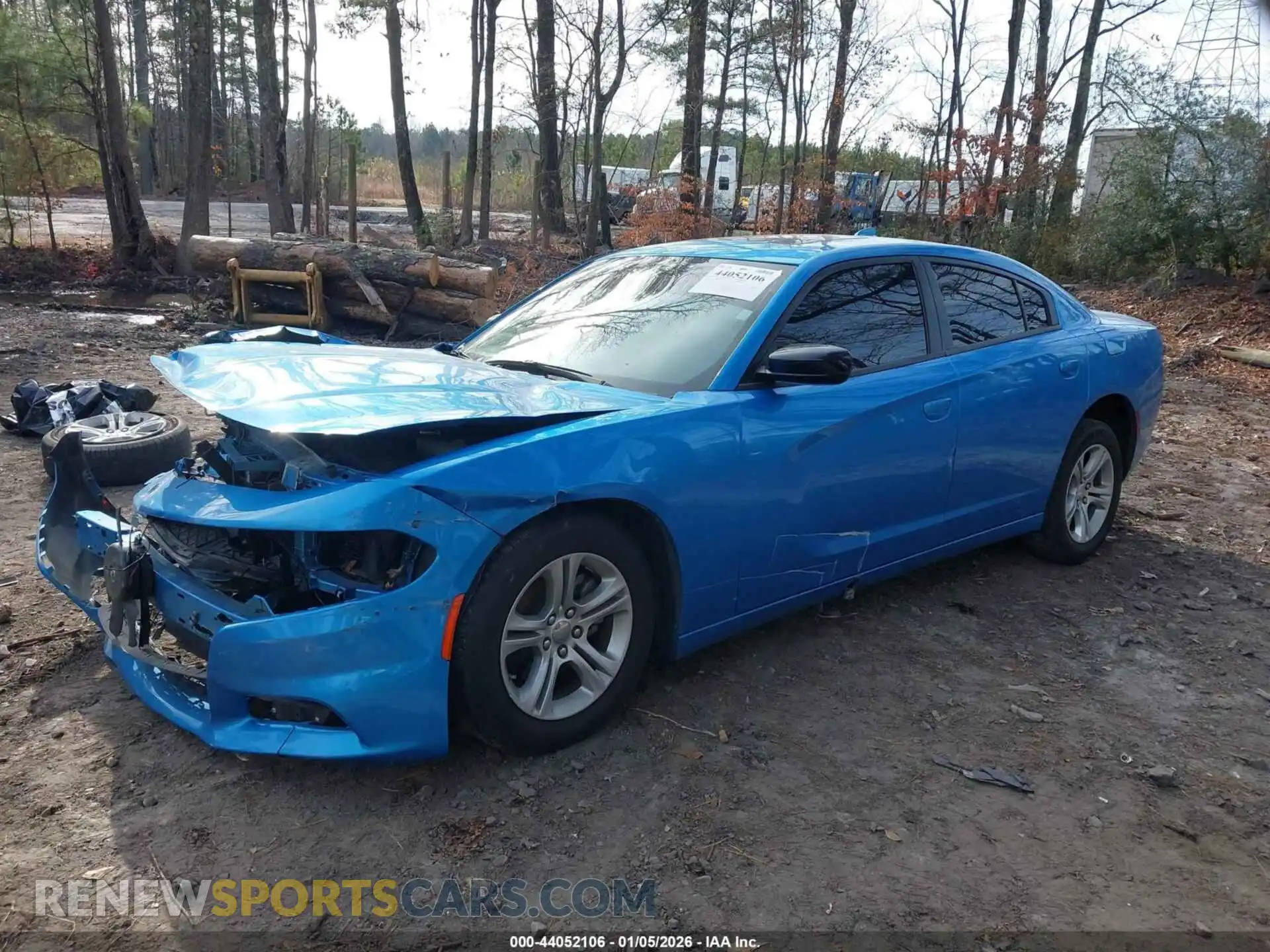 2 Photograph of a damaged car 2C3CDXBGXPH702969 DODGE CHARGER 2023