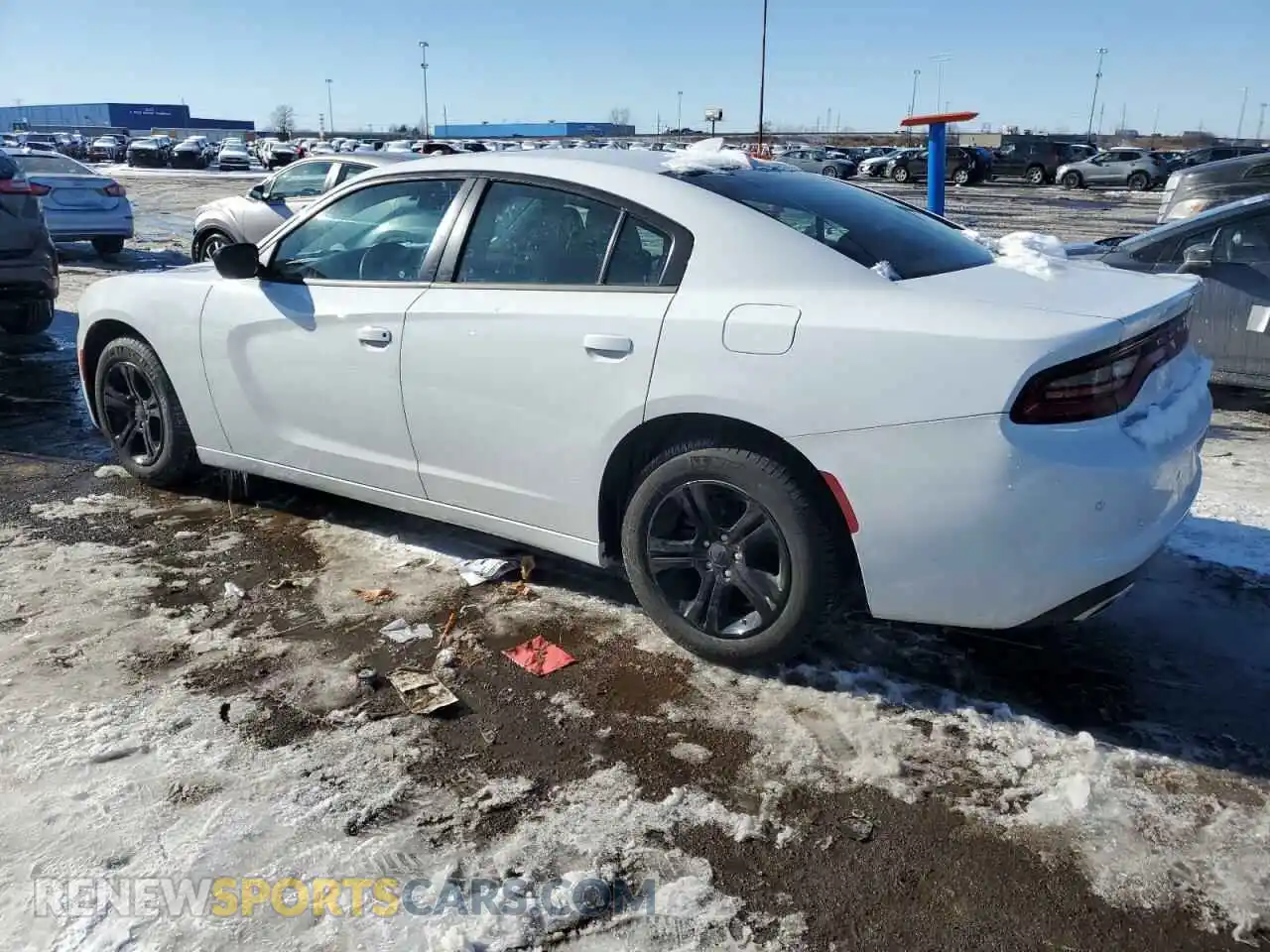 2 Photograph of a damaged car 2C3CDXBGXPH704074 DODGE CHARGER 2023