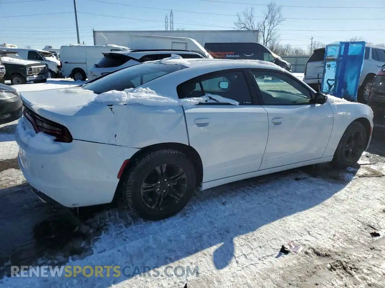 3 Photograph of a damaged car 2C3CDXBGXPH704074 DODGE CHARGER 2023