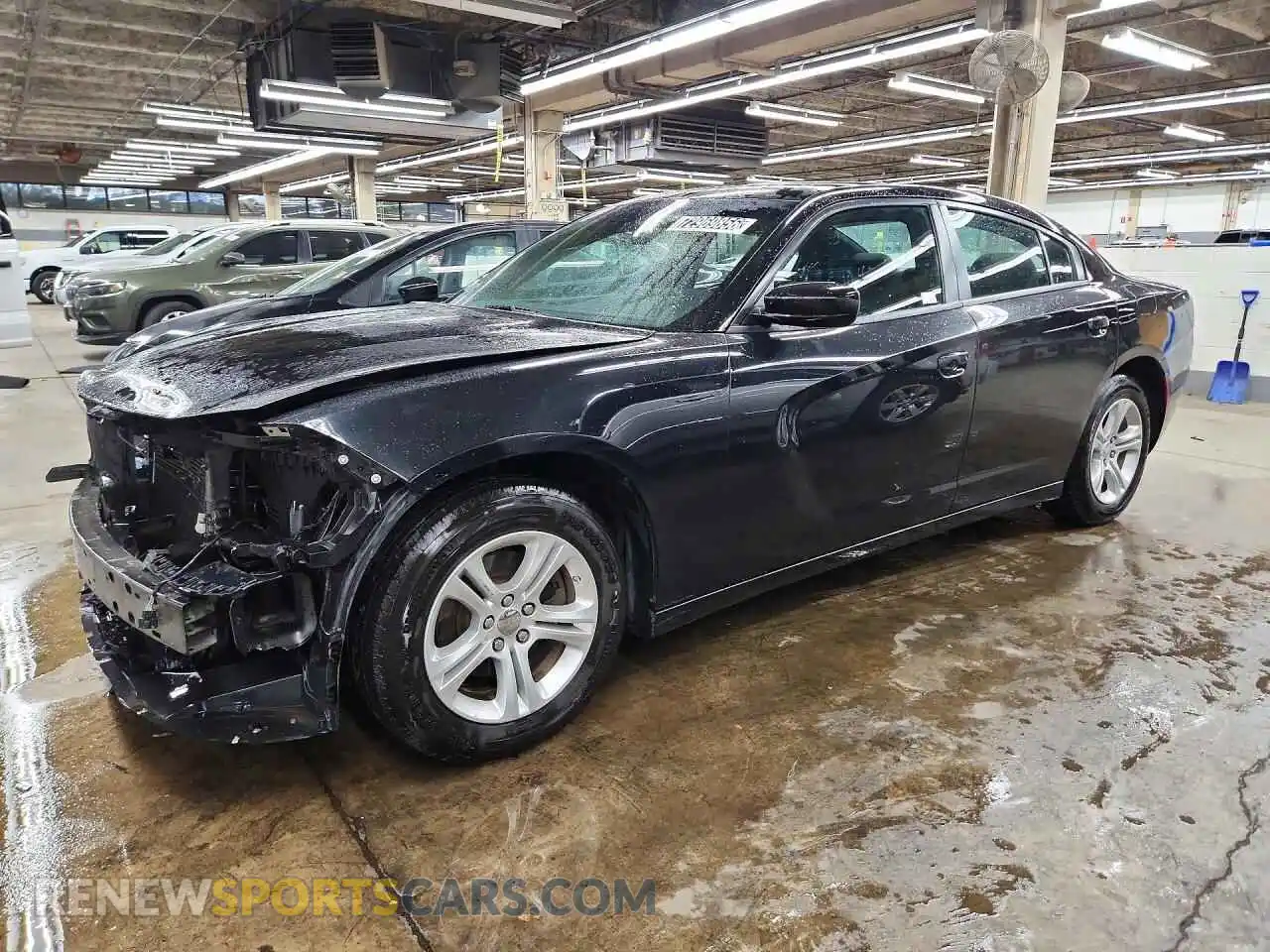 1 Photograph of a damaged car 2C3CDXBGXPH704298 DODGE CHARGER 2023
