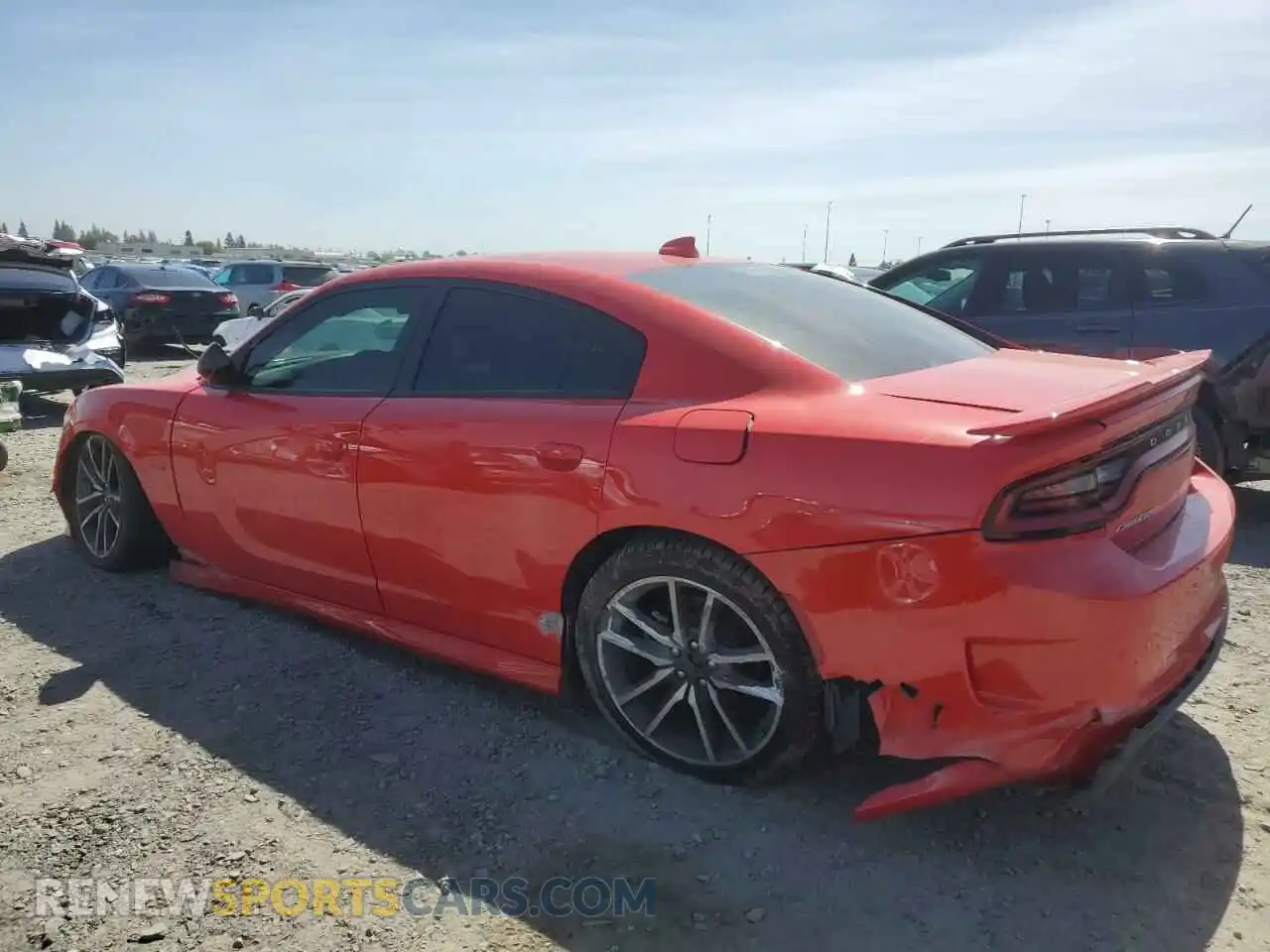 2 Photograph of a damaged car 2C3CDXCT0PH523125 DODGE CHARGER 2023