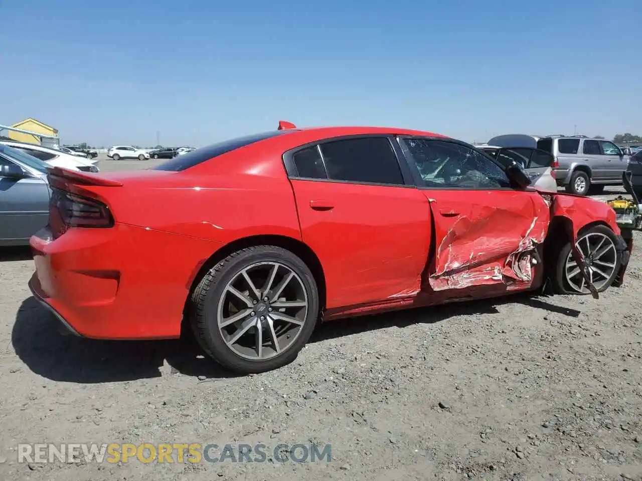 3 Photograph of a damaged car 2C3CDXCT0PH523125 DODGE CHARGER 2023