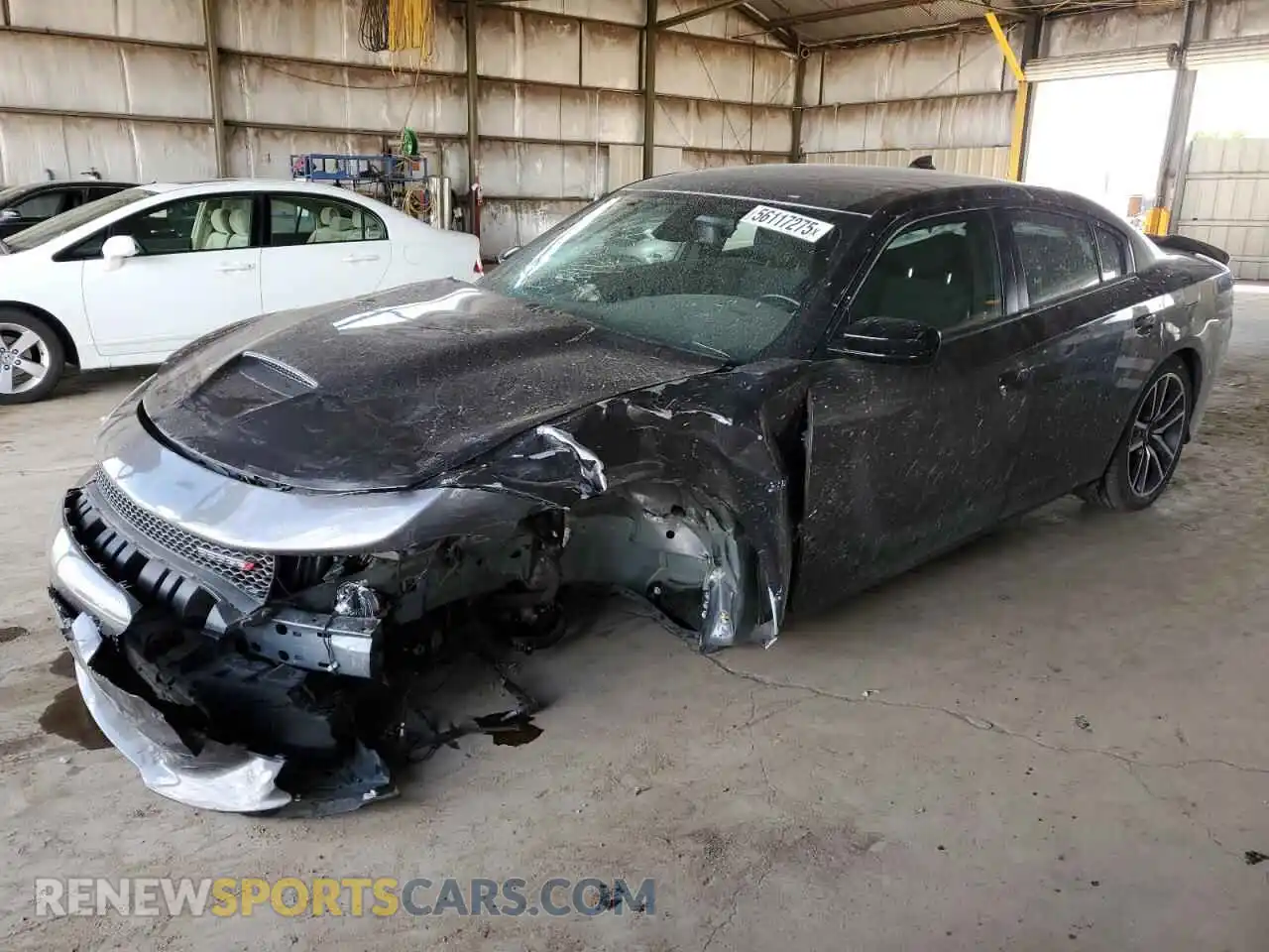 1 Photograph of a damaged car 2C3CDXCT0PH604416 DODGE CHARGER 2023