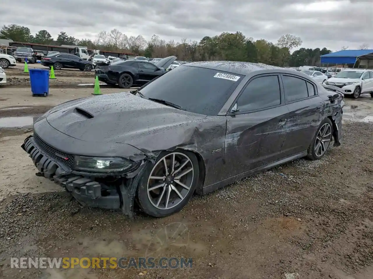 1 Photograph of a damaged car 2C3CDXCT0PH604433 DODGE CHARGER 2023