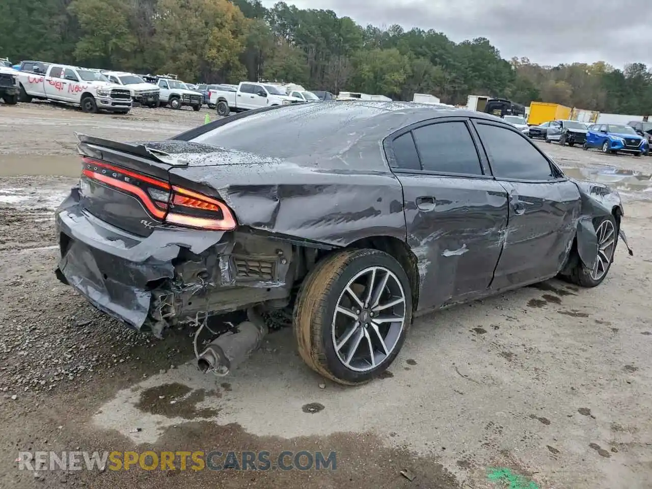 3 Photograph of a damaged car 2C3CDXCT0PH604433 DODGE CHARGER 2023