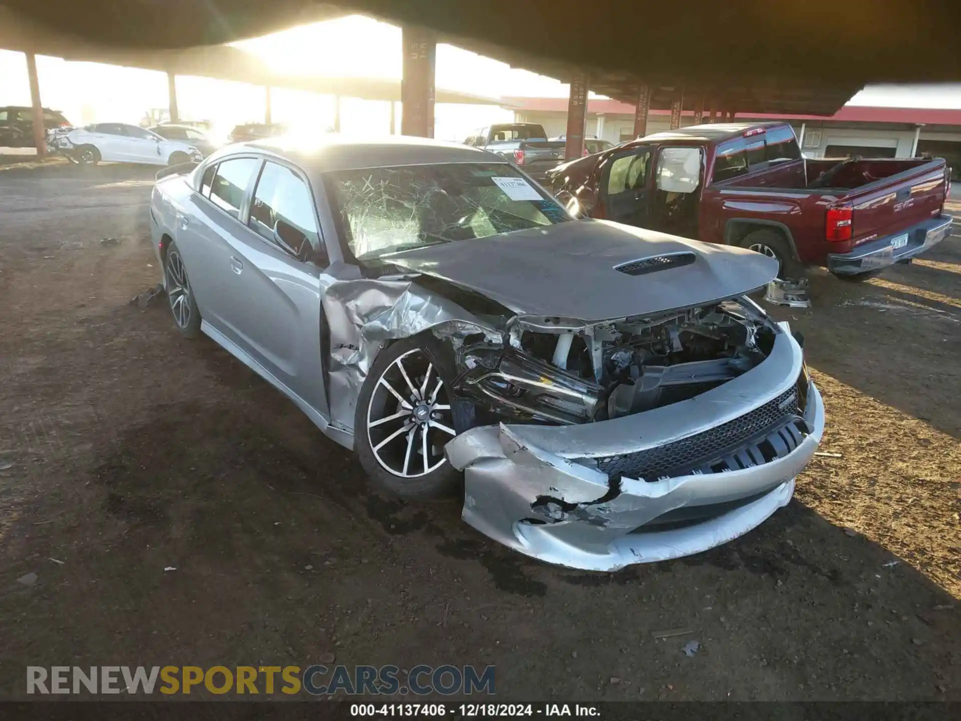1 Photograph of a damaged car 2C3CDXCT0PH604495 DODGE CHARGER 2023