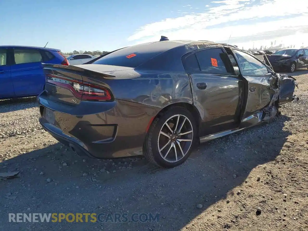 3 Photograph of a damaged car 2C3CDXCT0PH703415 DODGE CHARGER 2023