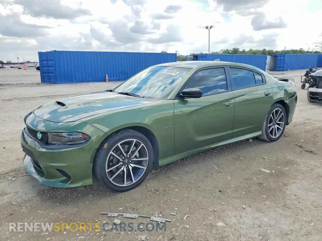 1 Photograph of a damaged car 2C3CDXCT0PH707755 DODGE CHARGER 2023