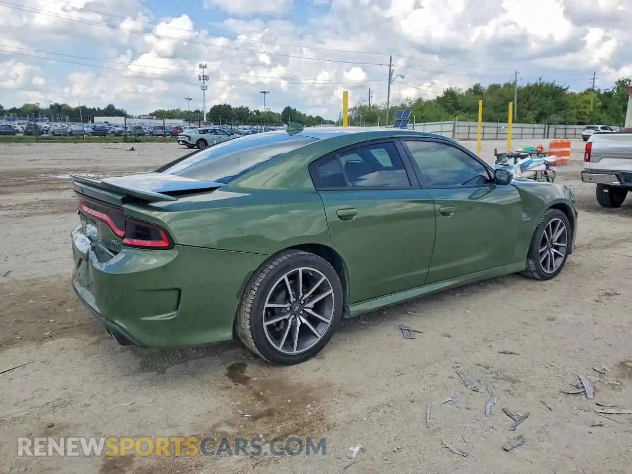 3 Photograph of a damaged car 2C3CDXCT0PH707755 DODGE CHARGER 2023