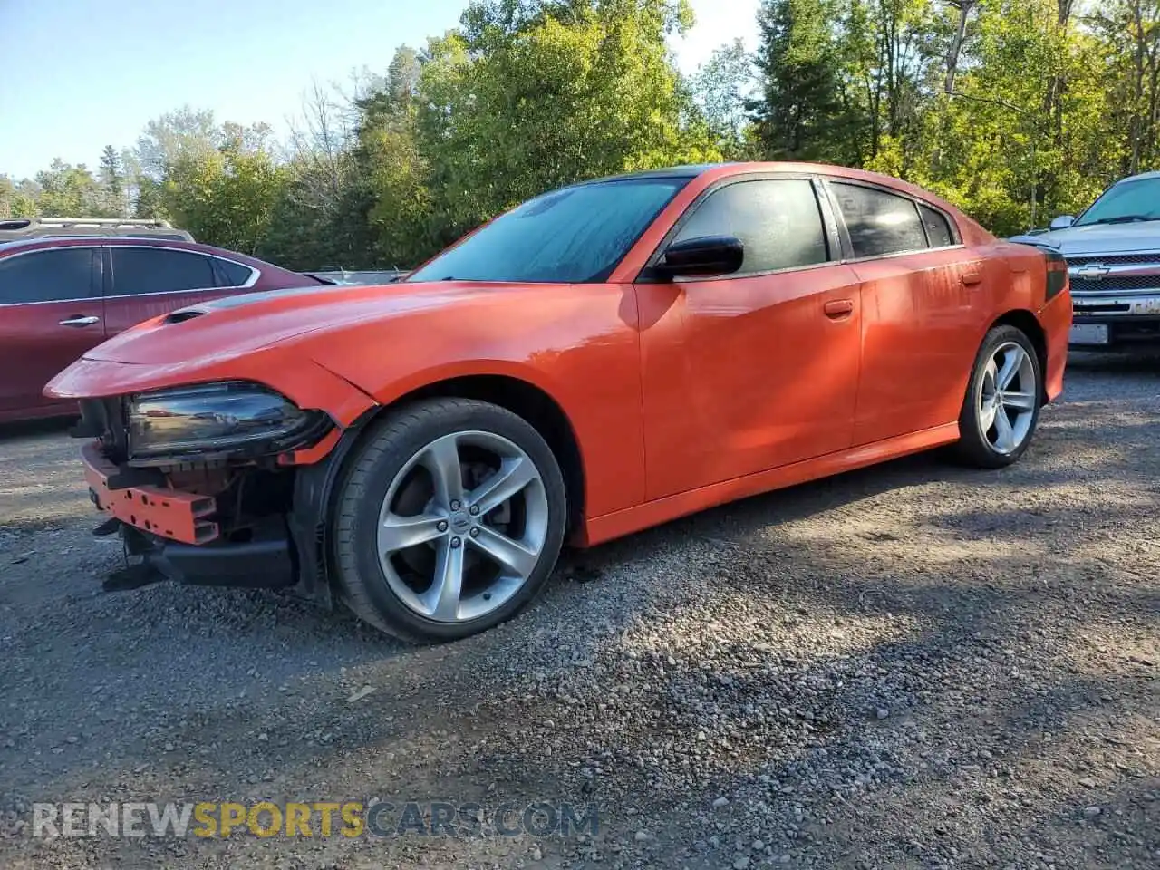 1 Фотография поврежденного автомобиля 2C3CDXCT1PH512294 DODGE CHARGER 2023