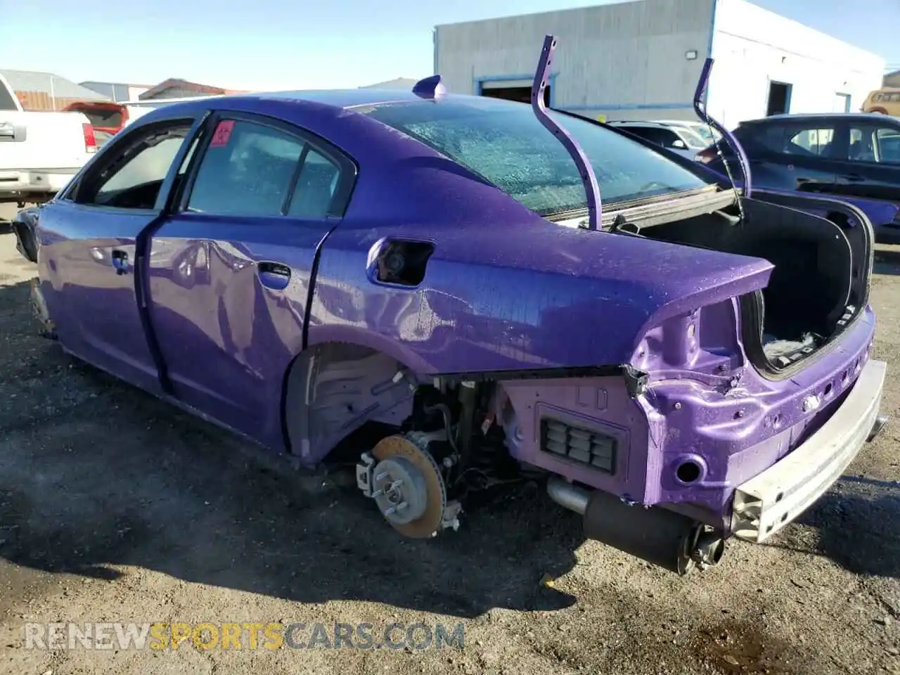 2 Photograph of a damaged car 2C3CDXCT1PH604473 DODGE CHARGER 2023