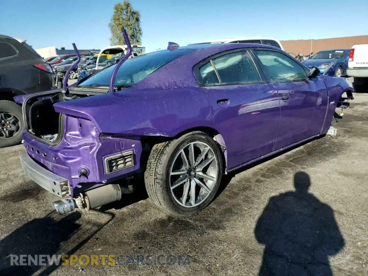 3 Photograph of a damaged car 2C3CDXCT1PH604473 DODGE CHARGER 2023